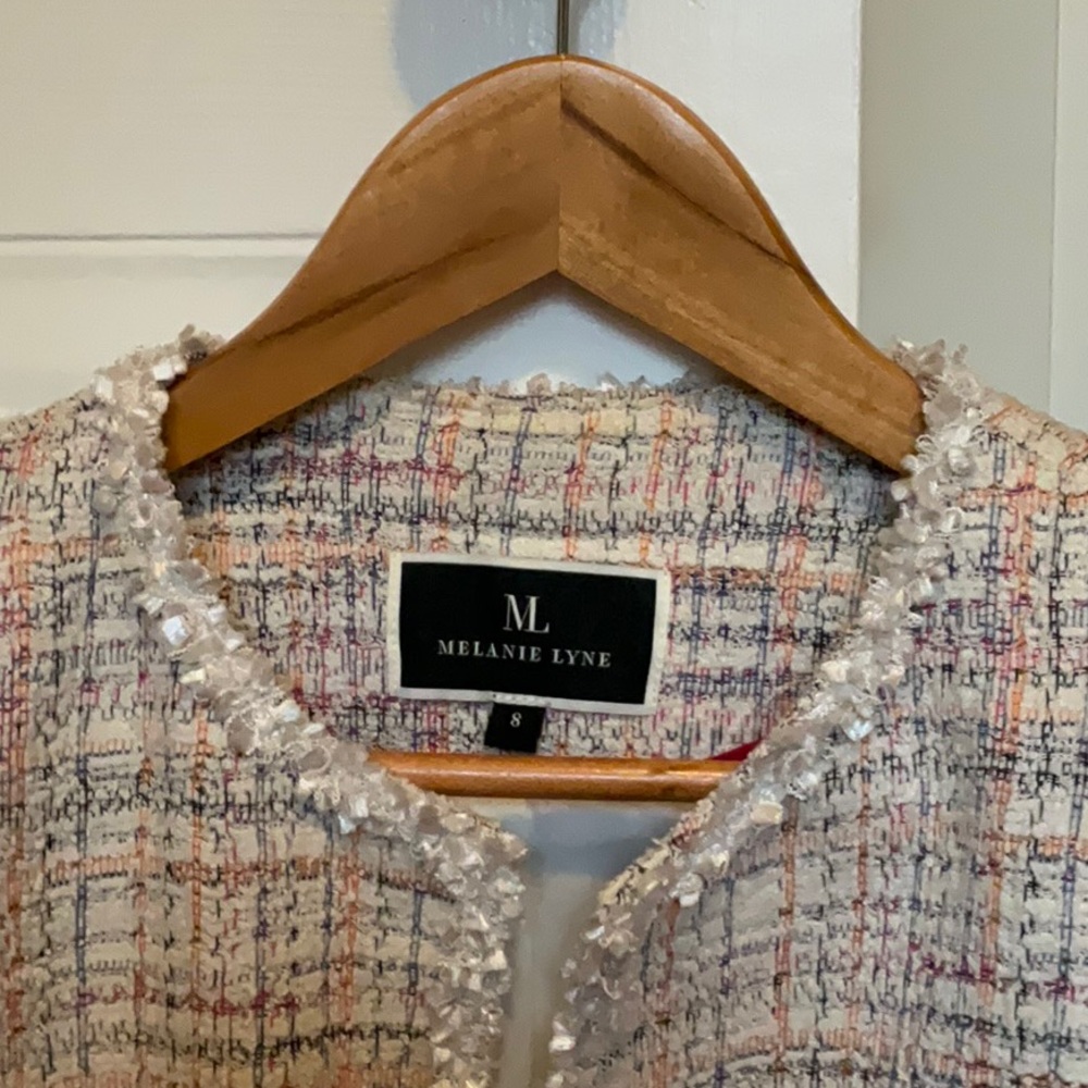 Cream Tweed Jacket - Picture 6 of 6